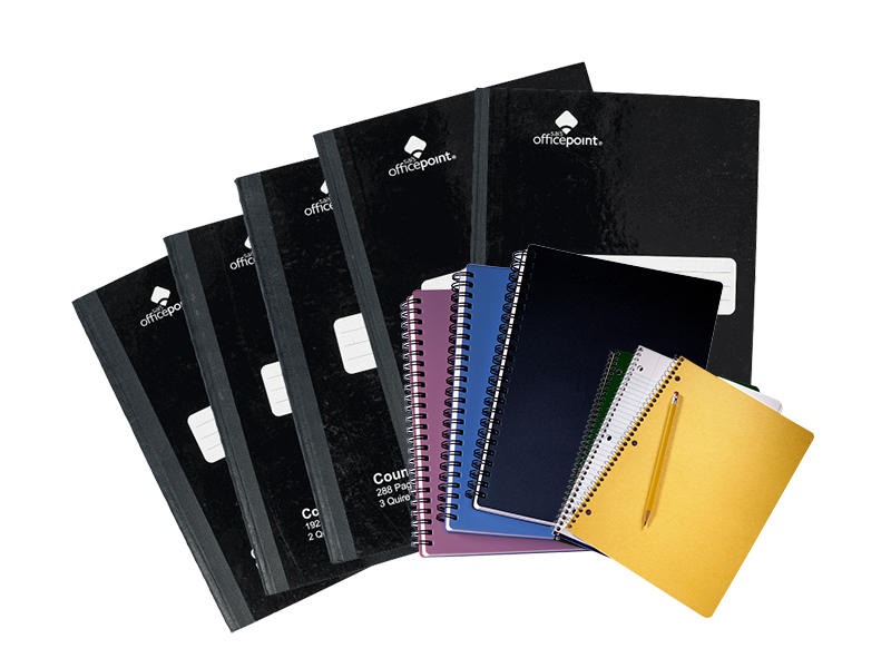 Notebooks & Counter Books  