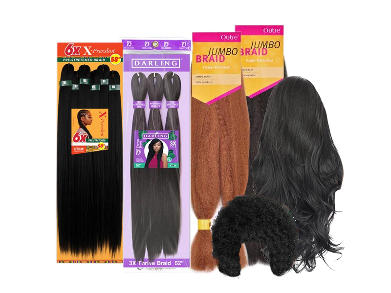 Braids, Extensions, Wigs and Weaves