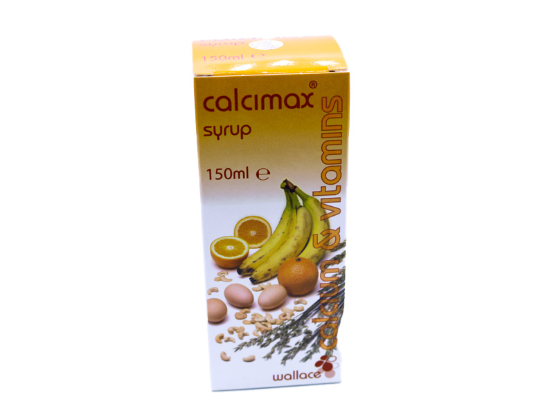 Calcimax Calcium & Vitamins Supplement Syrup 150ml