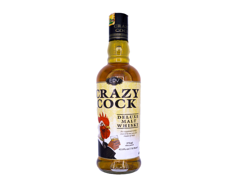 Crazy Cock Deluxe Malt Whisky 375ml