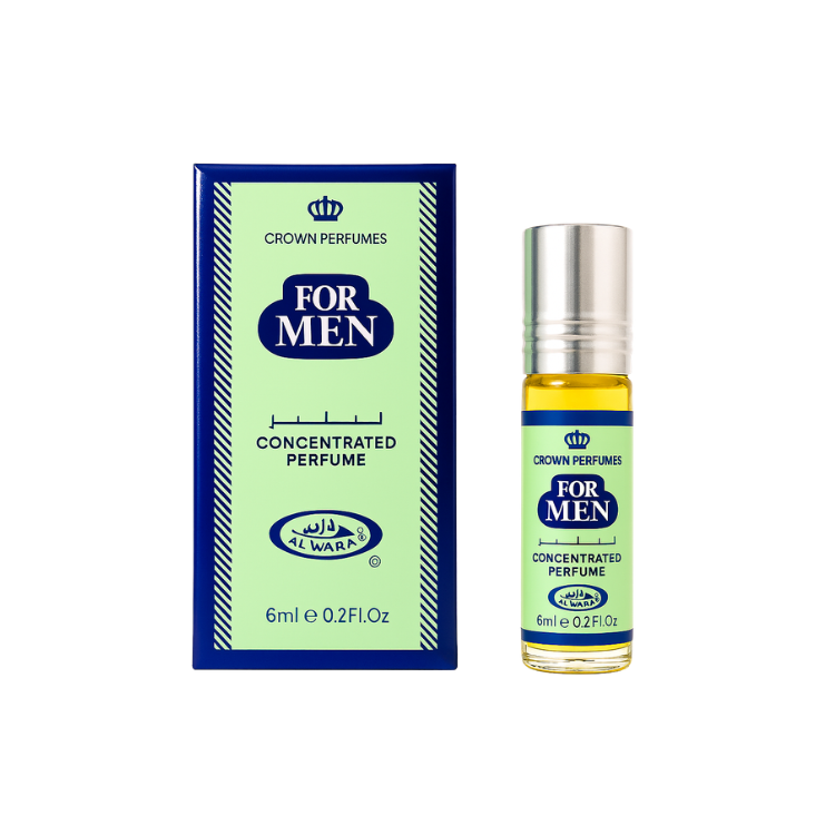 Crown Perfumes For Men Concentrated Perfume Oils 6ml