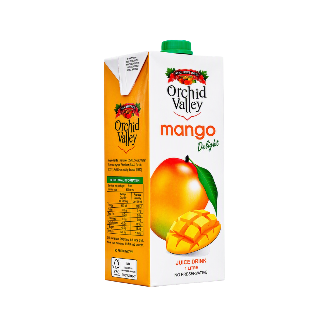 Orchid Valley Mango Delight Juice Drink 1L