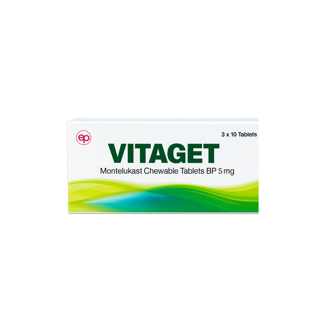 Vitaget 5mg (Montelukast) Chewable Tablets 1Pc