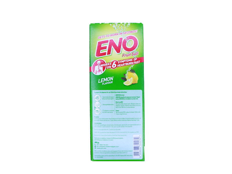 Eno Lemon Flavour Fruit Salt 1pc (Sachet)