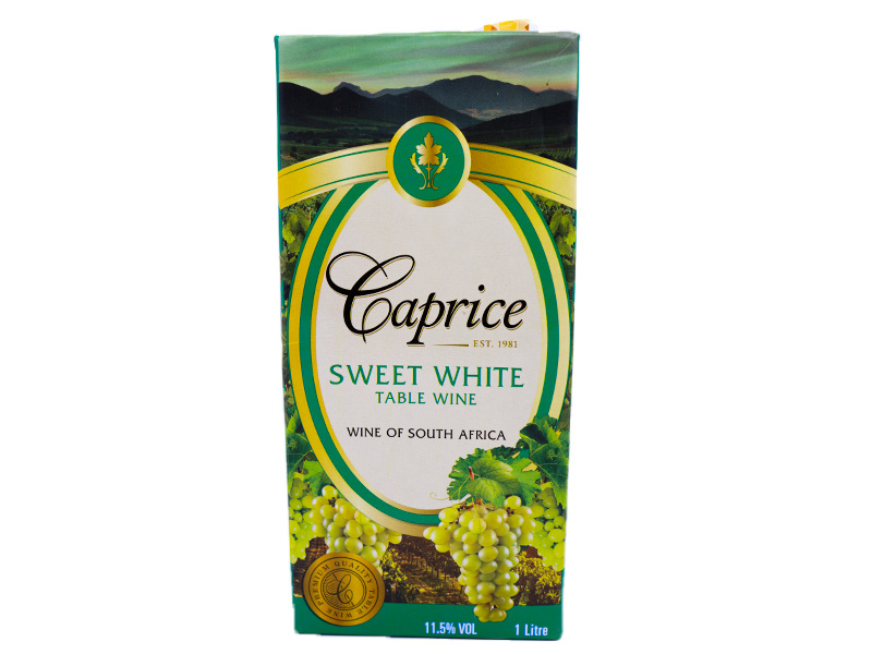 Caprice Sweet White Table Wine 1 Litre