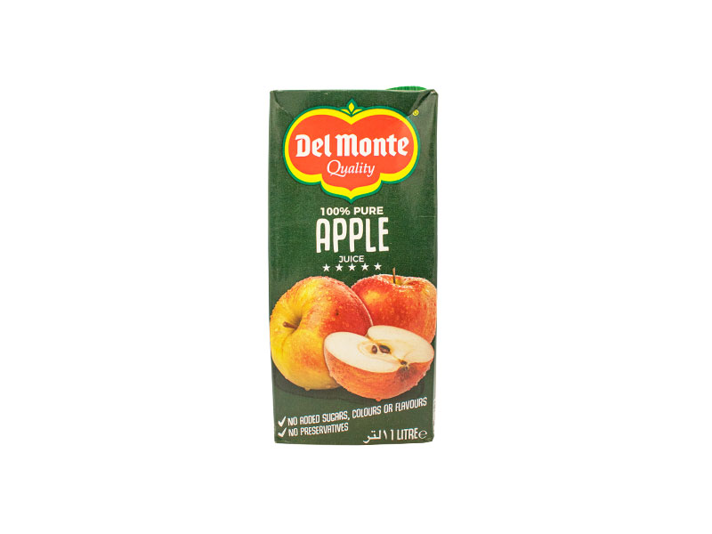 Del Monte Pure Apple Juice 1L