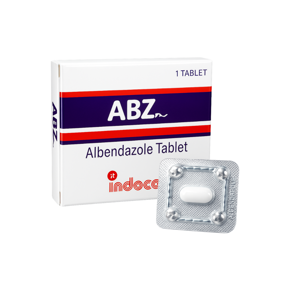 ABZ 400mg 1 Tablet