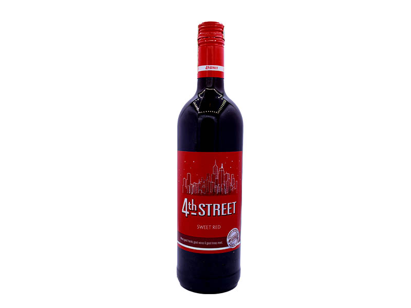 4th Street Sweet Red Wine 750ml