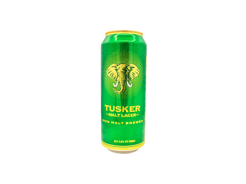Tusker Malt Lager Can Beer 500ml