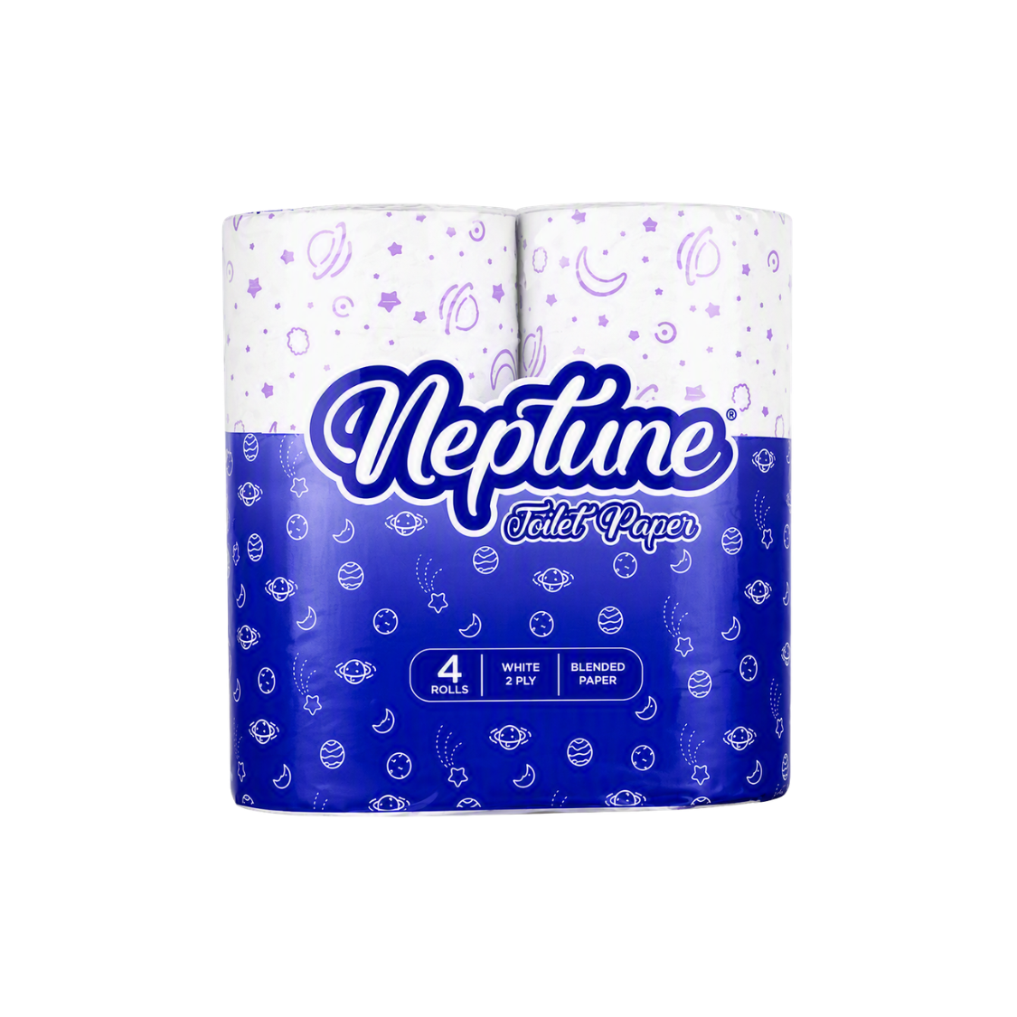 Neptune Toilet Paper 4 Pack (Purple)