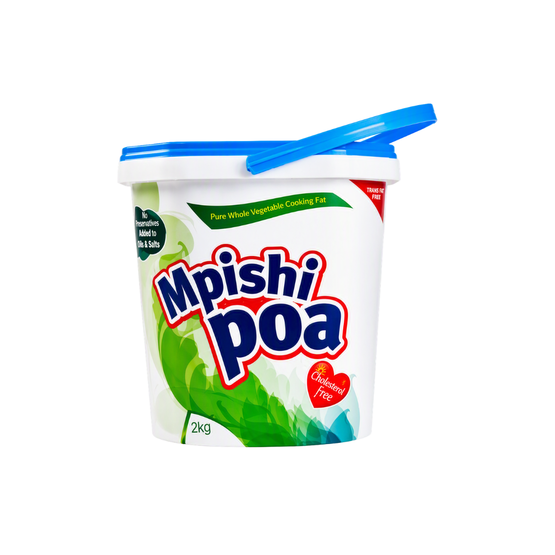 Mpishi Poa Pure White Vegetable Cooking Fat 2kg