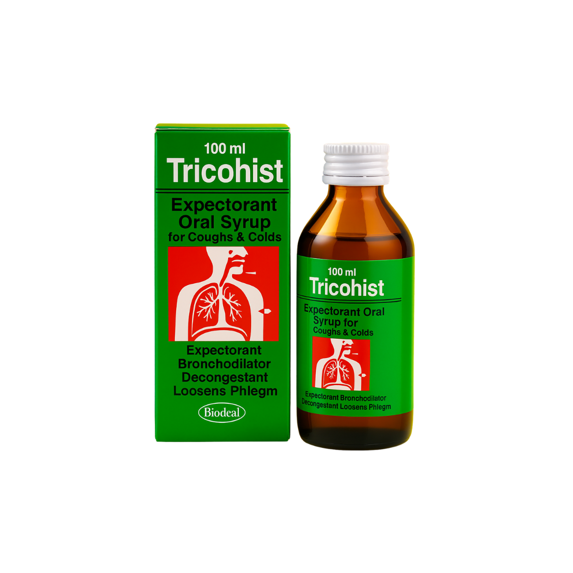 Tricohist Expectorant Oral syrup 100ml