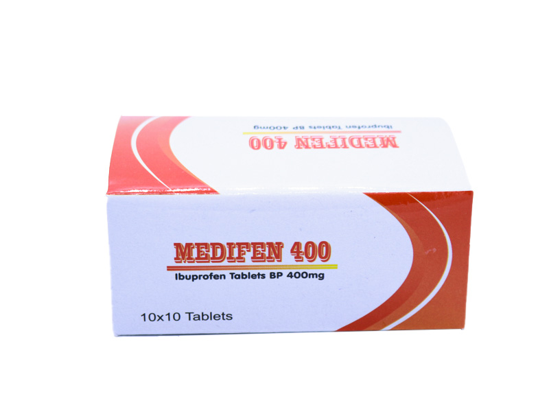 Medifen Ibuprofen Tablets 400mg 10x10 Tablets