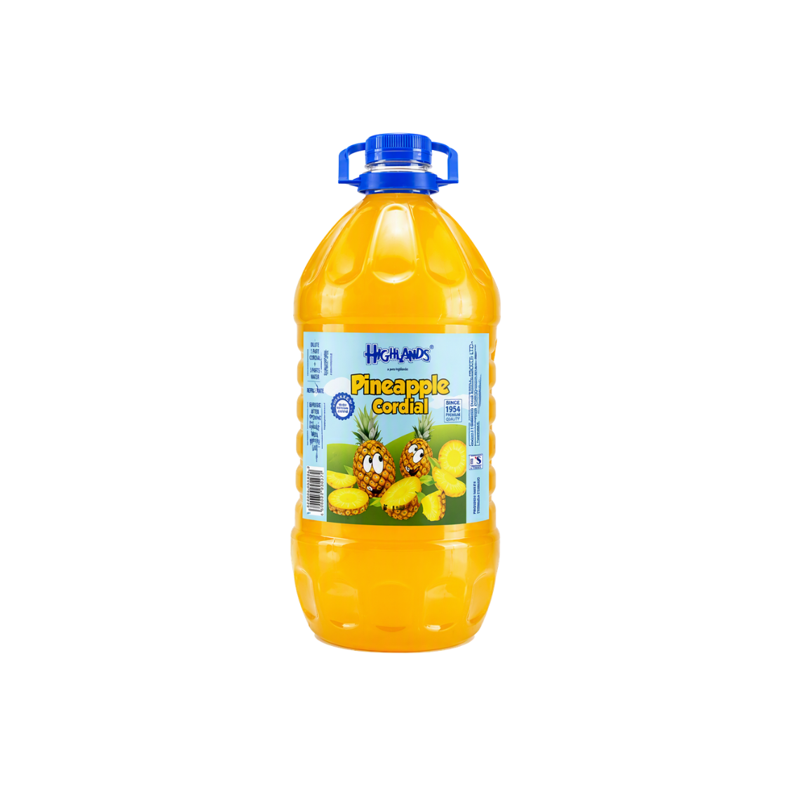 Highlands Pineapple Cordial 3L