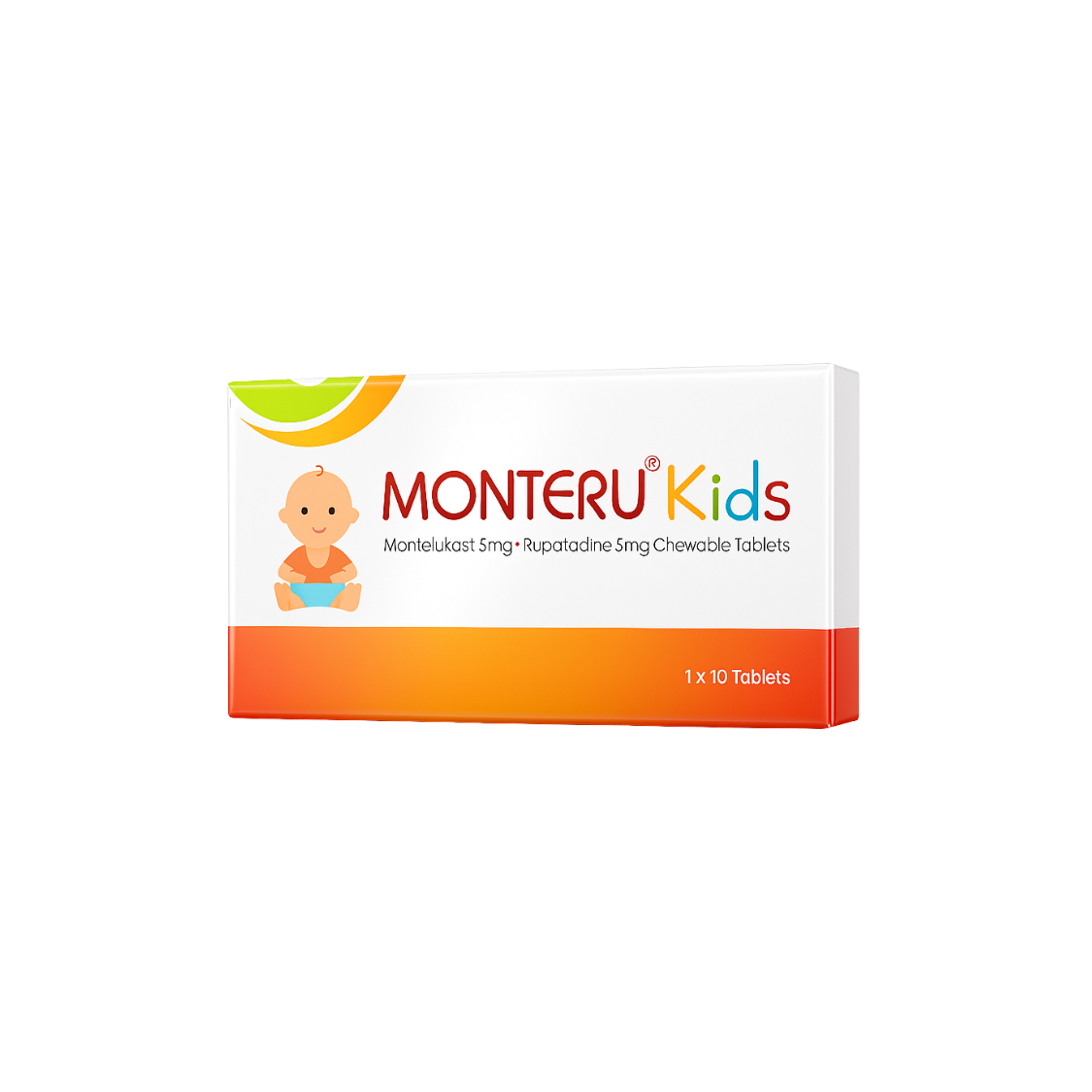 Monteru Kids (Montelukast) Chewable Tablets 1Pc