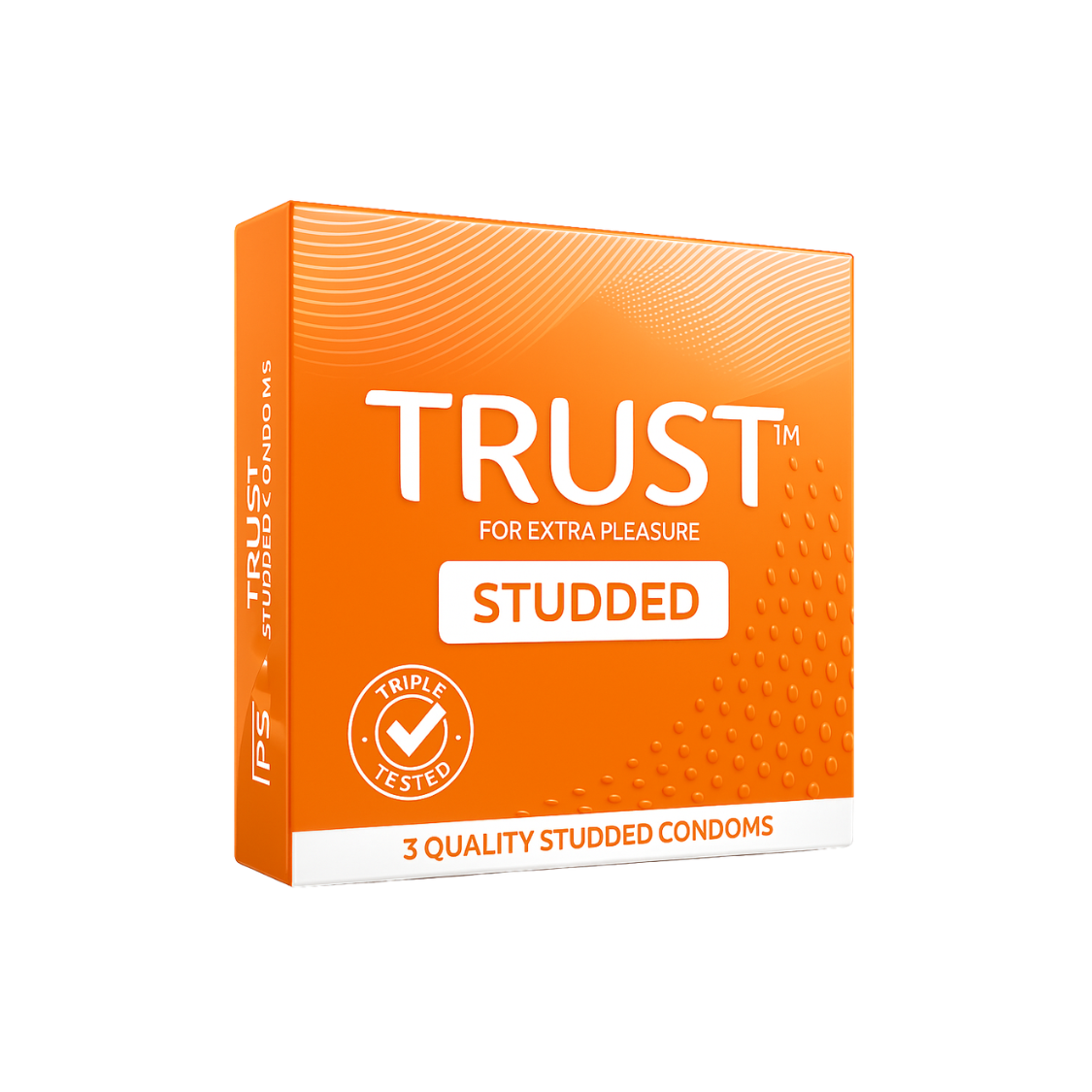 Trust Studded Condoms 3pcs