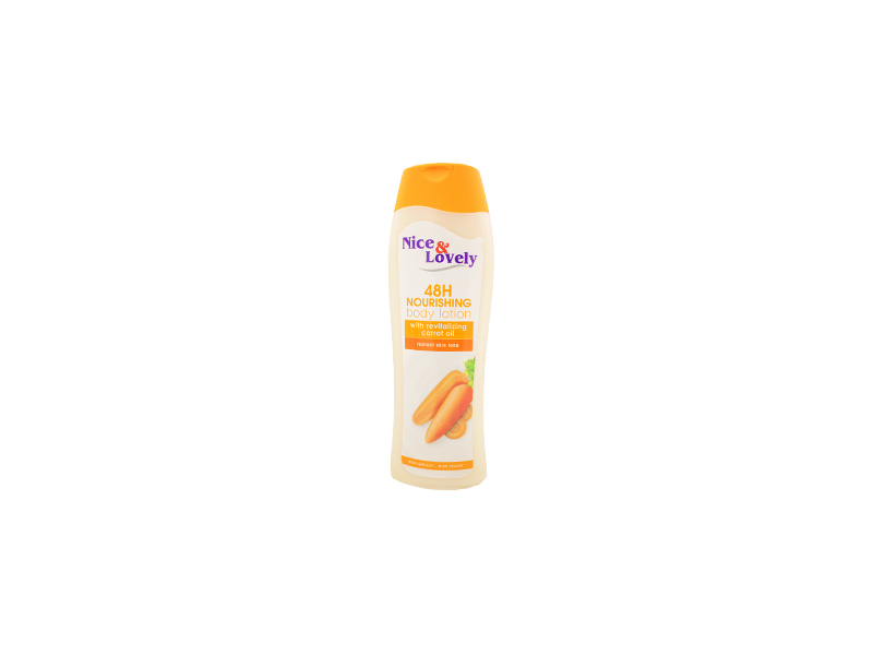Nice & Lovely With Revitalizing Carrot Oil Body Lotion 400ml
