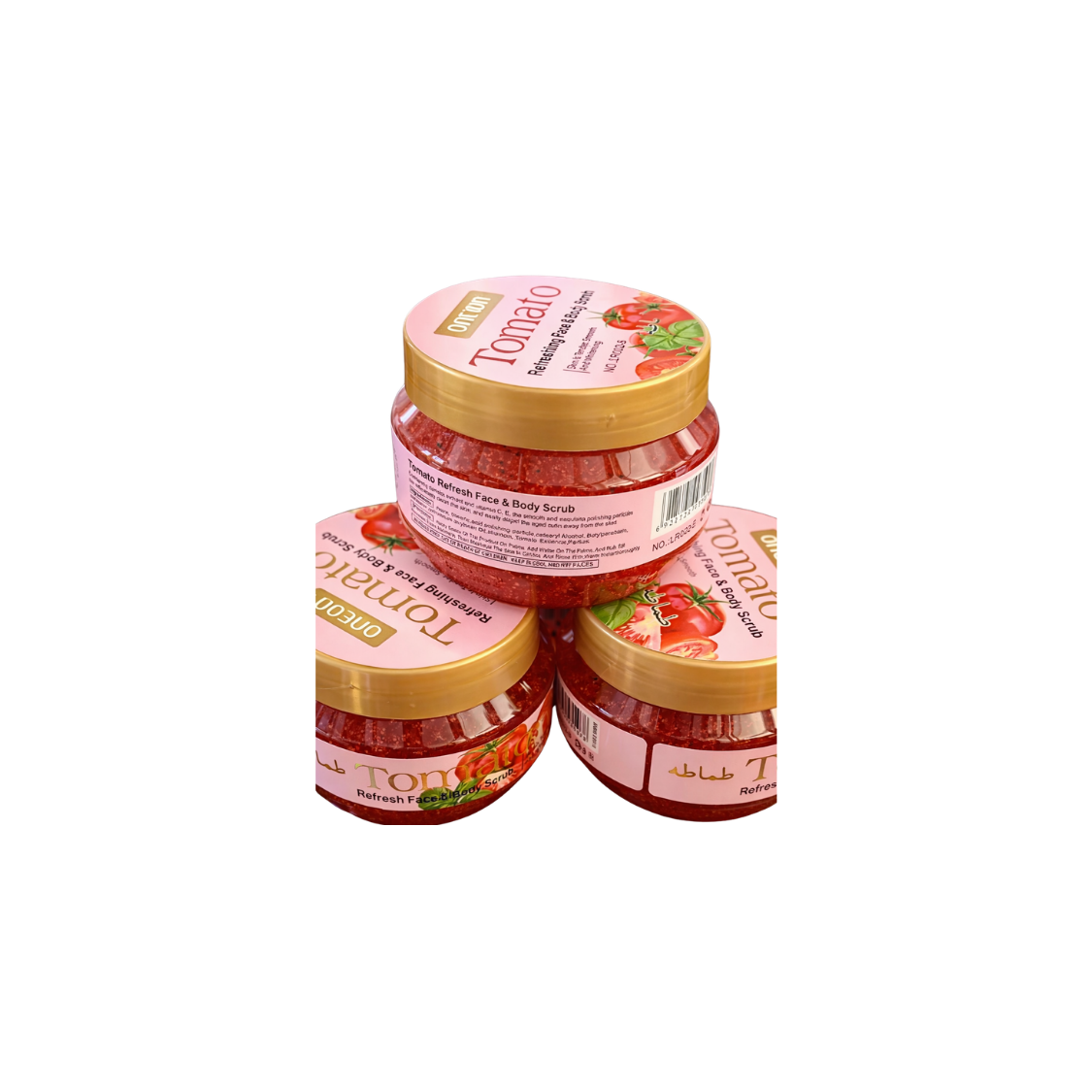 Oneon Tomato Refreshing Face & Body Scrub 200g