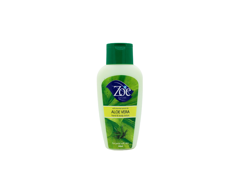 Zoe Naturals Aloe Vera Hand & Body Lotion 200ml