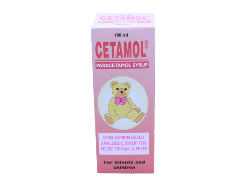 Cetamol Pain Relief Syrup 100ml 