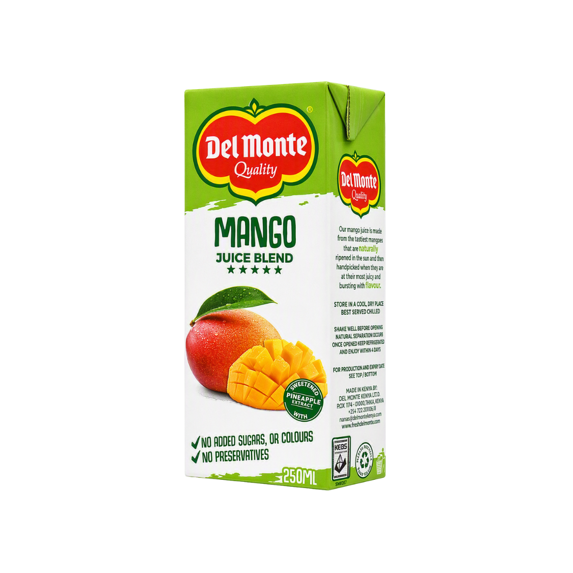 Del Monte Mango Juice Blend 250ml