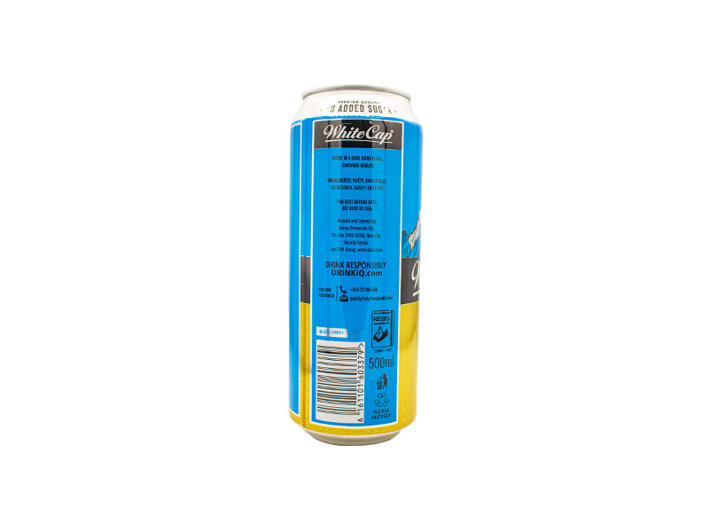 White Cap Lager 500ml Can