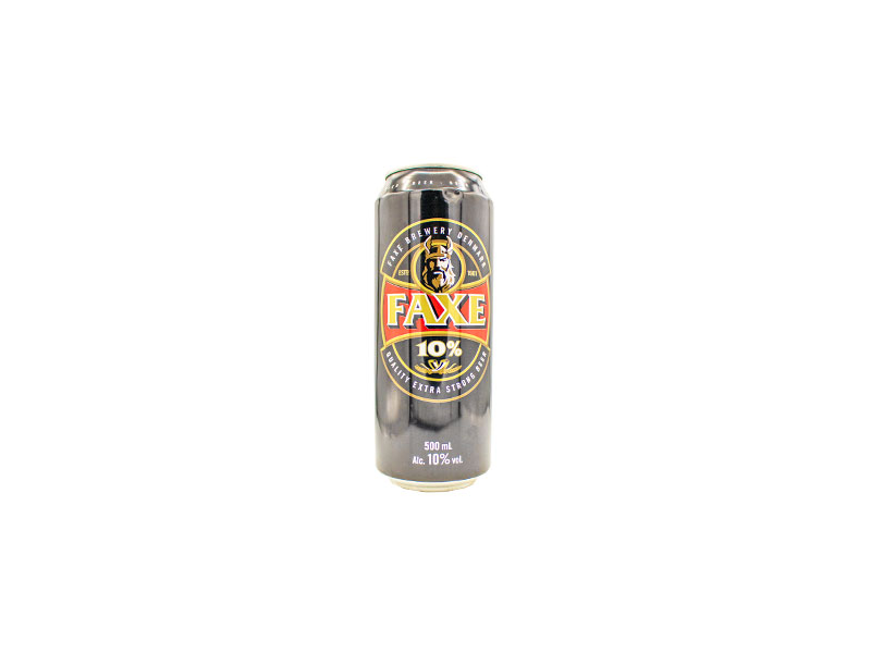 Faxe Beer 500ml Can (Alc. 10% vol)