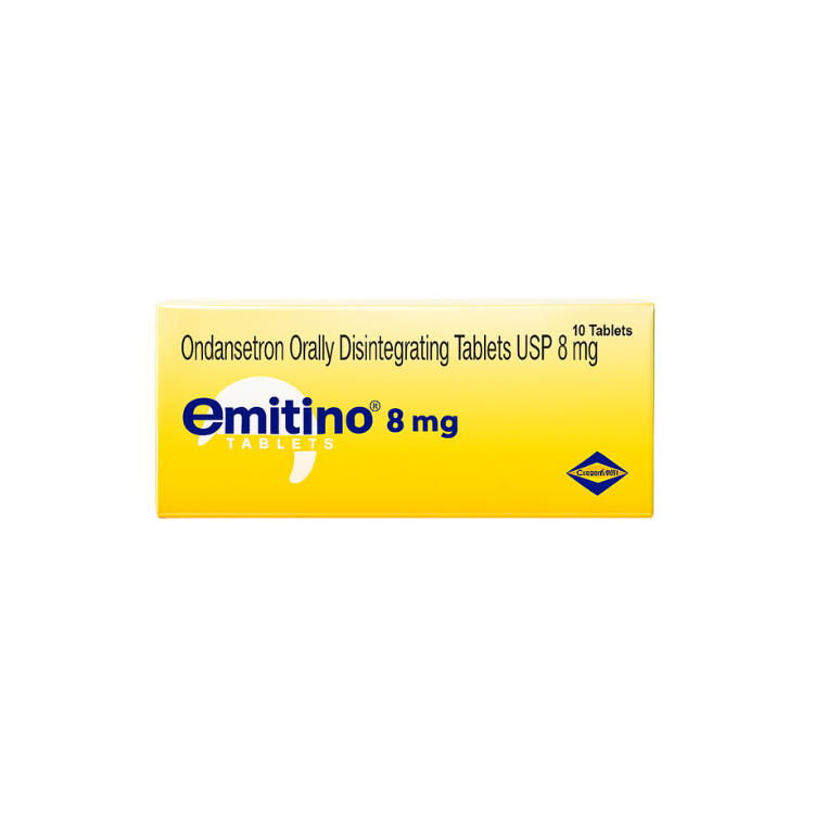 Emitino 8mg (Ondansetron) Tablets 1Pc
