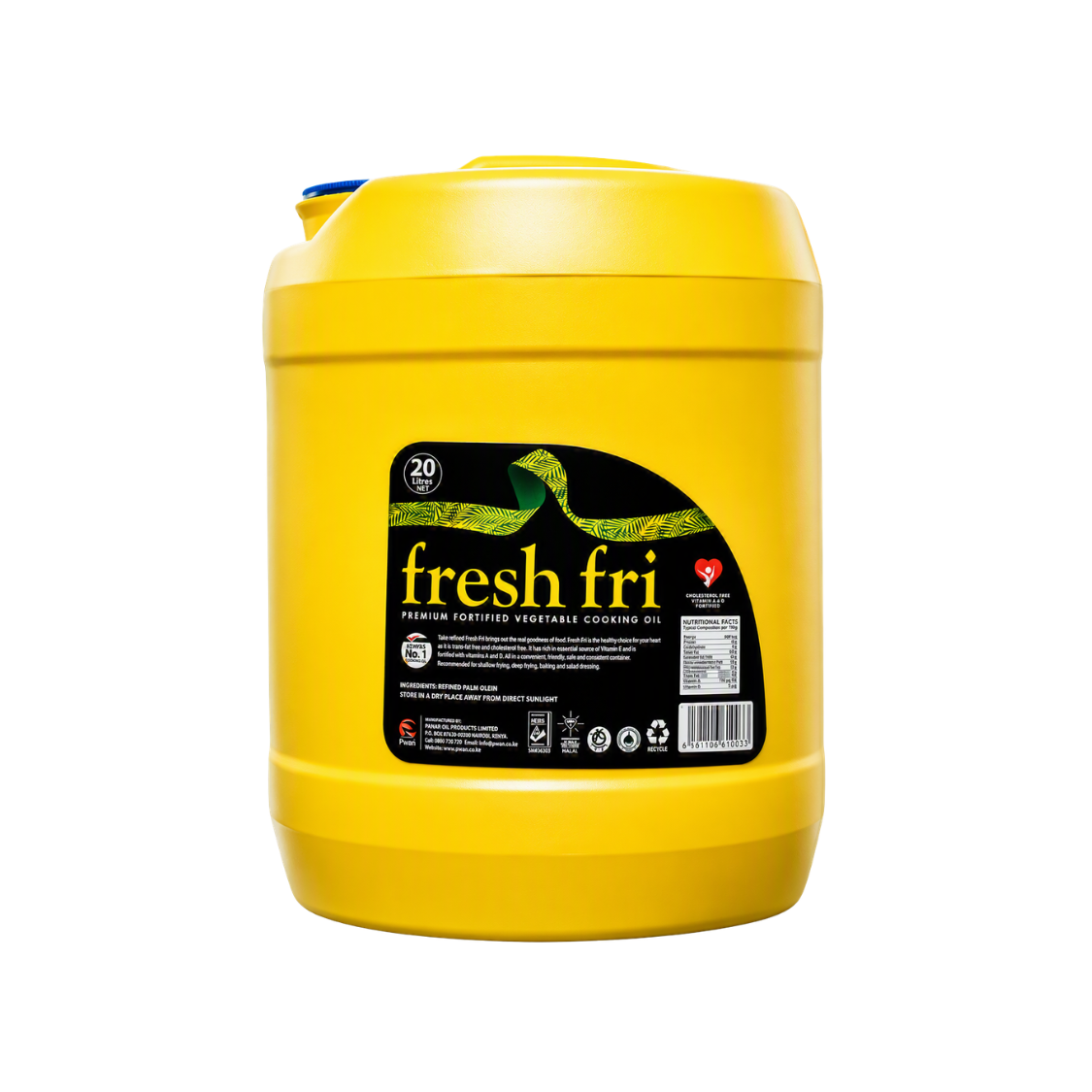 Fresh Fri Vegetable Cooking Oil 20L