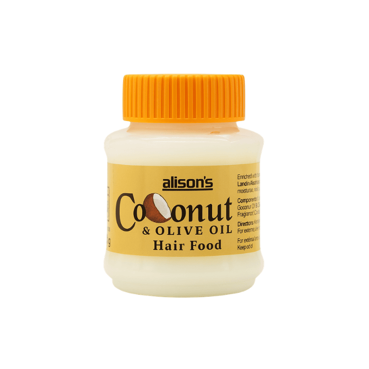 Alison's Coconut & Olive Oil Hair Food 100g