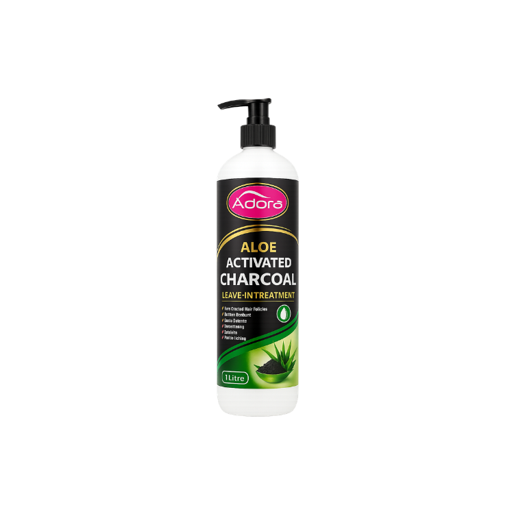 Adora Aloe Activated Charcoal Leave-In Treatment 1L