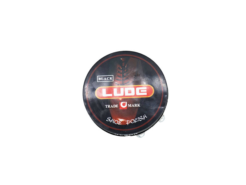 Lude Black Shoe Polish 50ml (40g)
