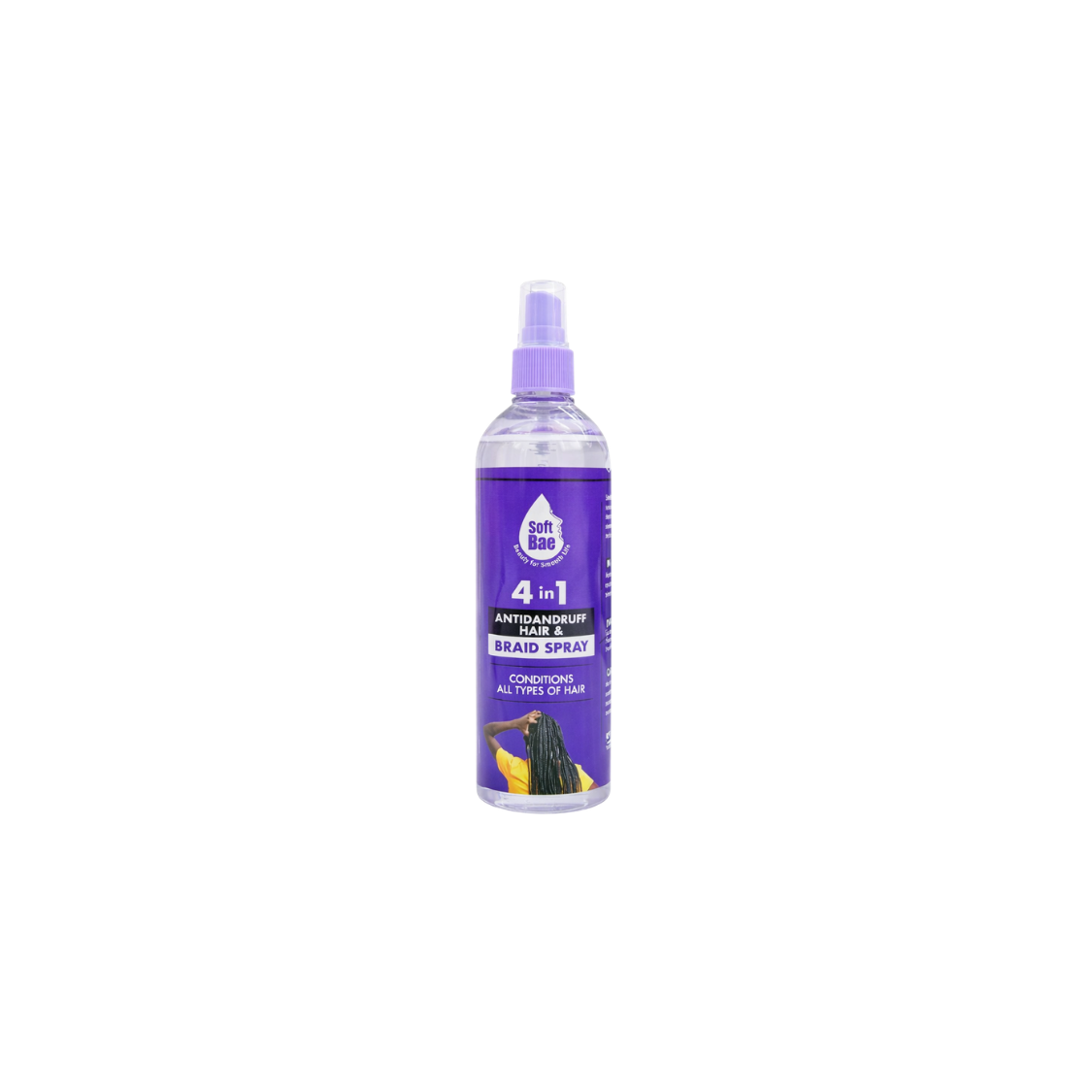 Soft Bae 4-in-1 Anti-dandruff Hair & Braid Spray 65ml