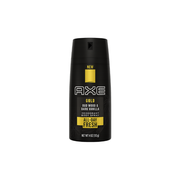 Axe Gold Oud Wood & Dark Vanilla Deodorant & Body Spray 150ml