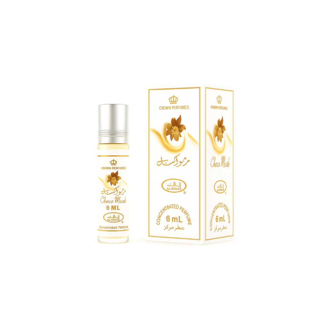 Crown Perfumes Choco Musk Original Concentrated Perfume Oil 6ml