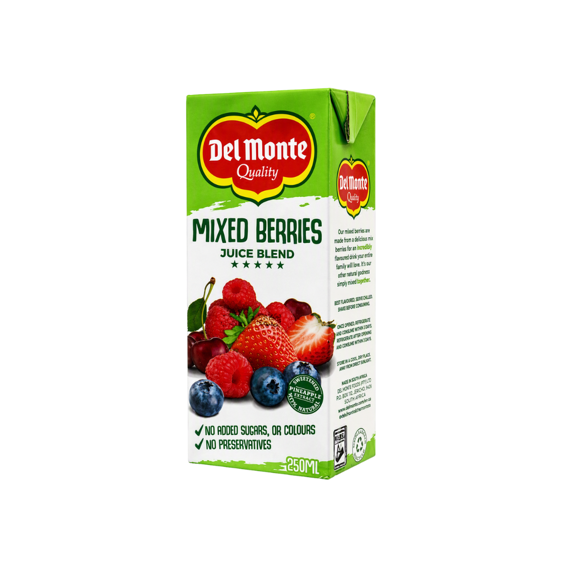 Del Monte Mixed Berries Juice Blend 250ml