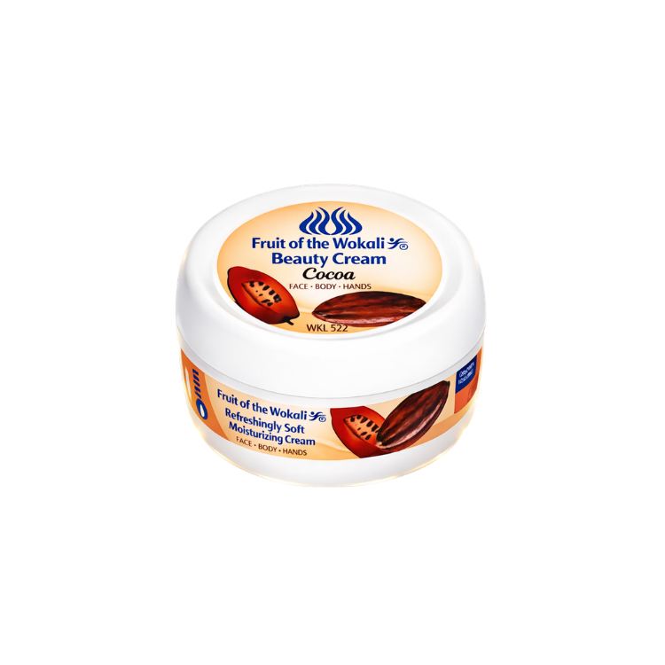 Fruit Of The Wokali Face/Body & Hands Cocoa Beauty Cream 150g