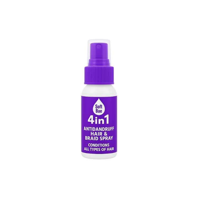 Soft Bae 4-in-1 Anti-dandruff Hair & Braid Spray 65ml