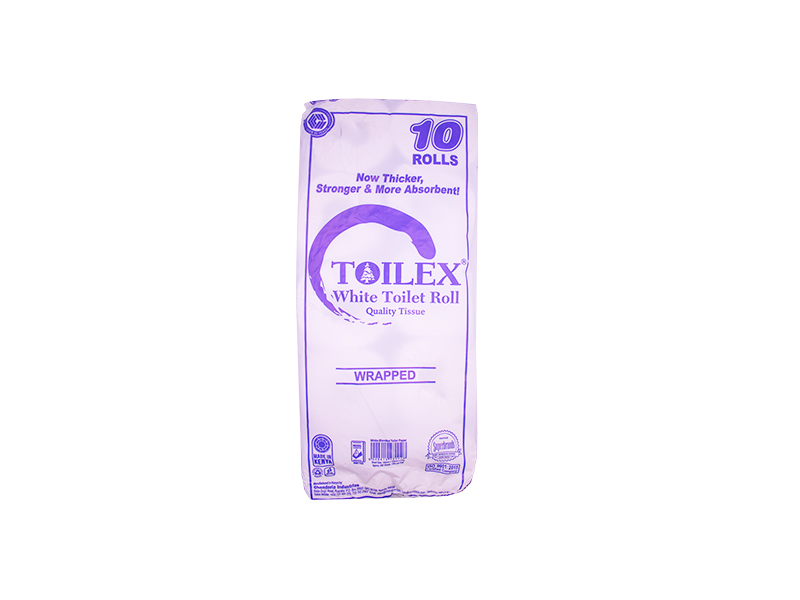 Toilex White Toilet Roll 10 Pack