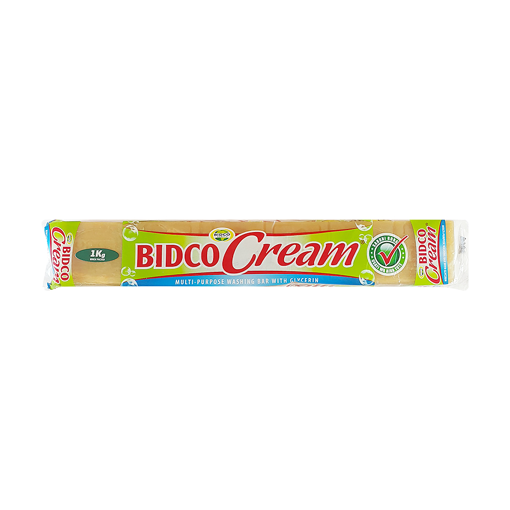 Bidco Cream Multi-Purpose Washing Bar 1kg