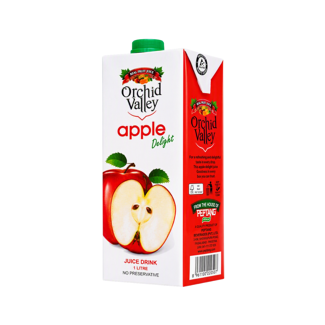 Orchid Valley Apple Delight Juice Drink 1L