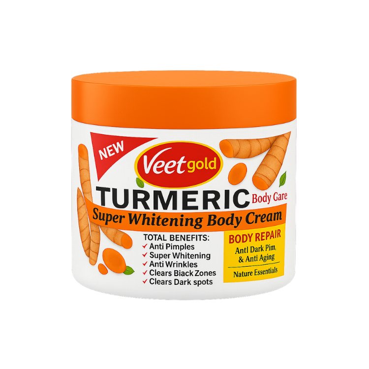 Veet Gold Turmeric Super Whitening Body Cream 500g