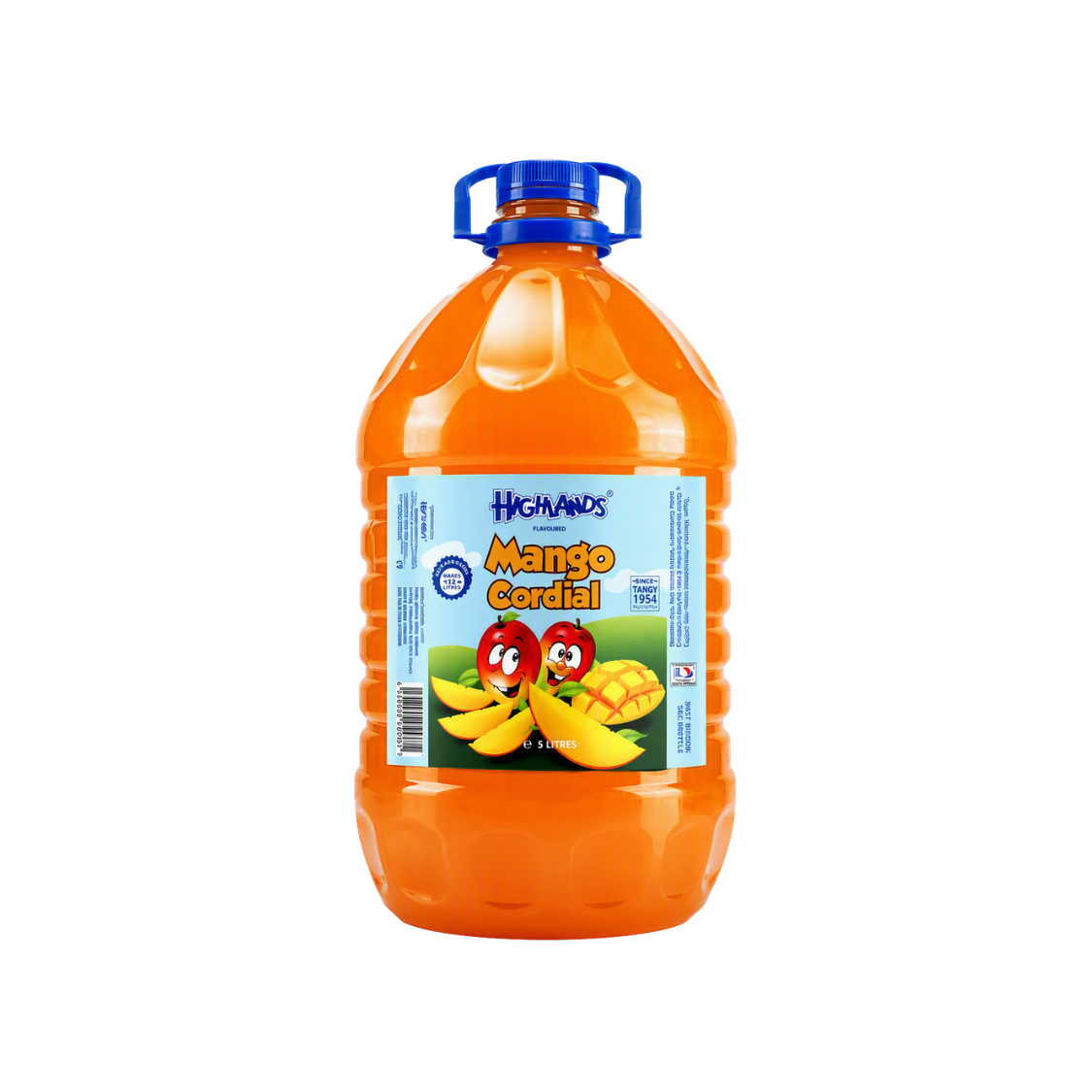 Highlands Mango Cordial 5L