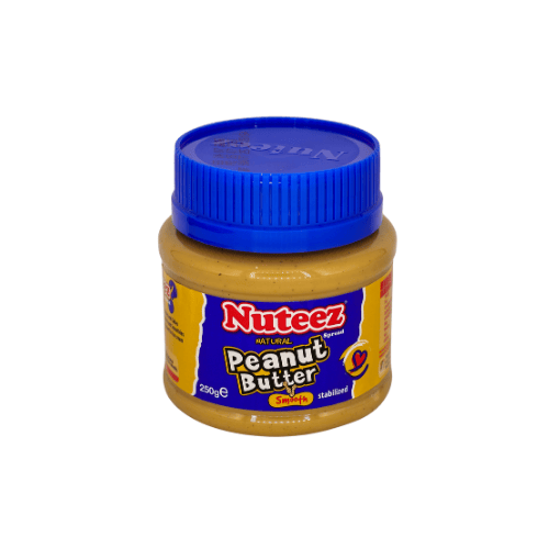 Nuteez Natural Smooth Peanut Butter 250g