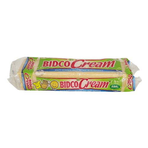 Bidco Cream Multi-Purpose Washing Bar 500g