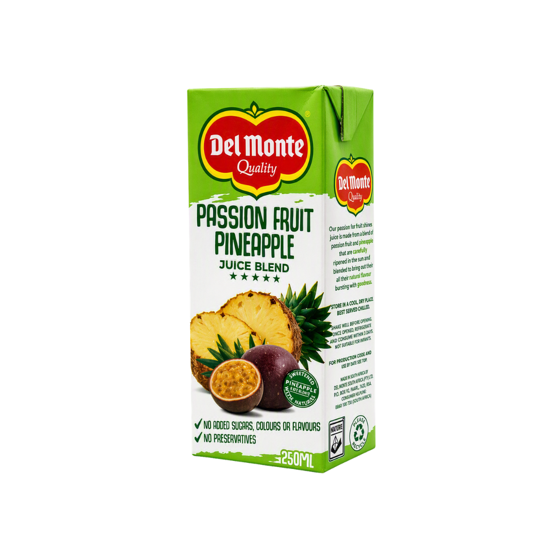 Del Monte Pineapple & Passion Juice Blend 250ml