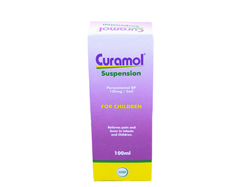 Curamol Paracetamol Suspension 100ml