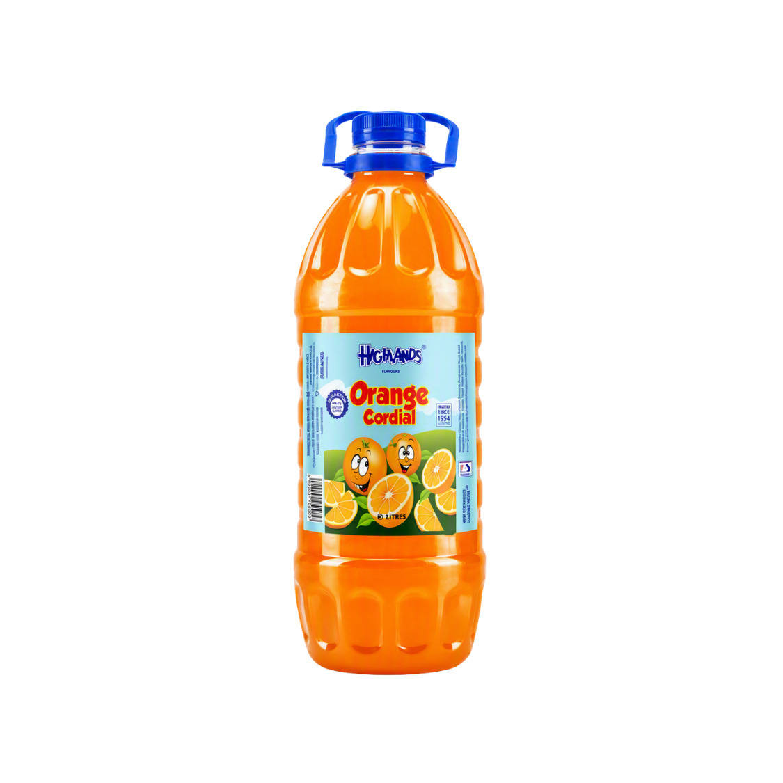Highlands Orange Cordial 2L