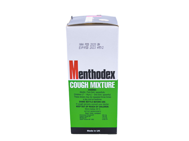 Menthodex Cough Mixture 100ml