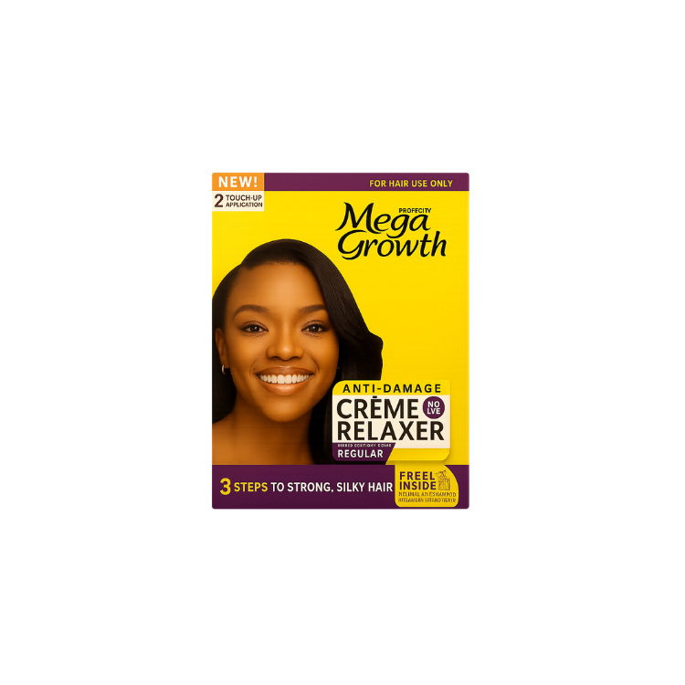 Mega Growth Anti Damage Regular Creme Relaxer (2 Touch Up Application)
